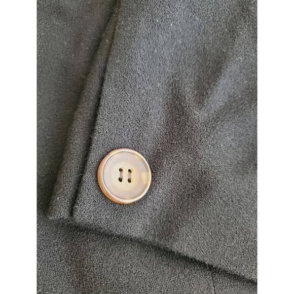 Vintage Oleg Cassini 1 Button Longline Blazer sz 10 - Picture 8 of 9